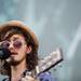 A member of The Appleseed Collective sings on the main stage on Friday, June 21. Daniel Brenner I AnnArbor.com